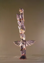 Tinglit Bird Clan Totem Pole